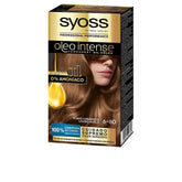 SYOSS-OLIO INTENSE cor de cabelo sem amônia 680 caramelo loiro 5 pz-DrShampoo - Perfumaria e Cosmética